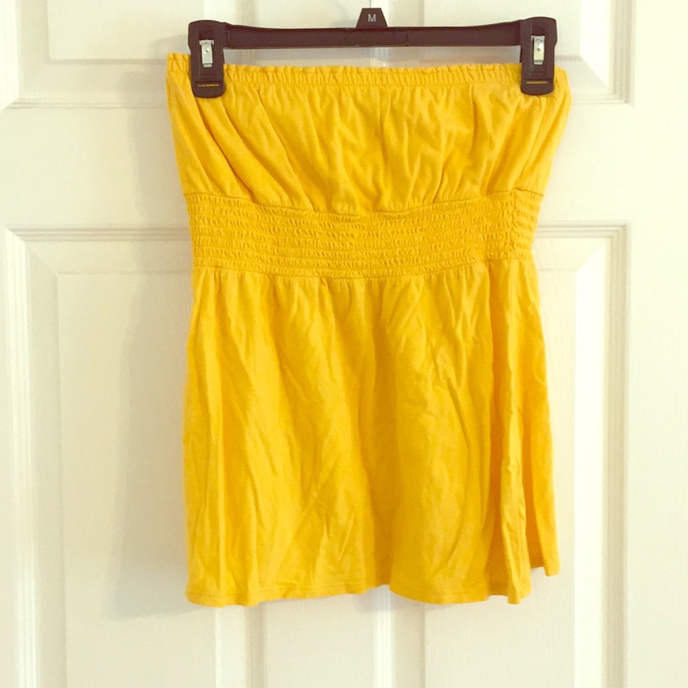 Yellow tank top